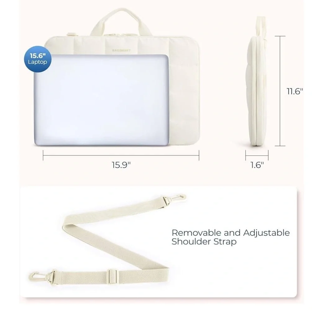 BAGSMART LAPTOP Shoulder bag in cream